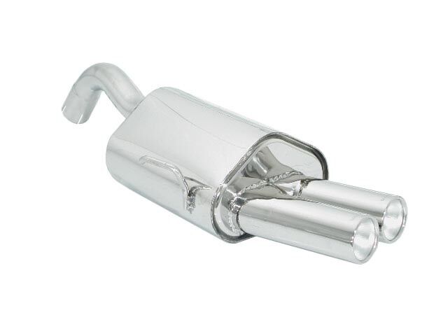 Ragazzon Rear Silencer RENAULT Clio II - RS 2.0 16V (124 Kw) 1998 - 12/2003 (58.0041.26) - TMC Motorsport