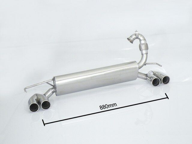 Ragazzon Rear Silencer SMART Fortwo (typ453) 2014 on (58.0720.25) - TMC Motorsport