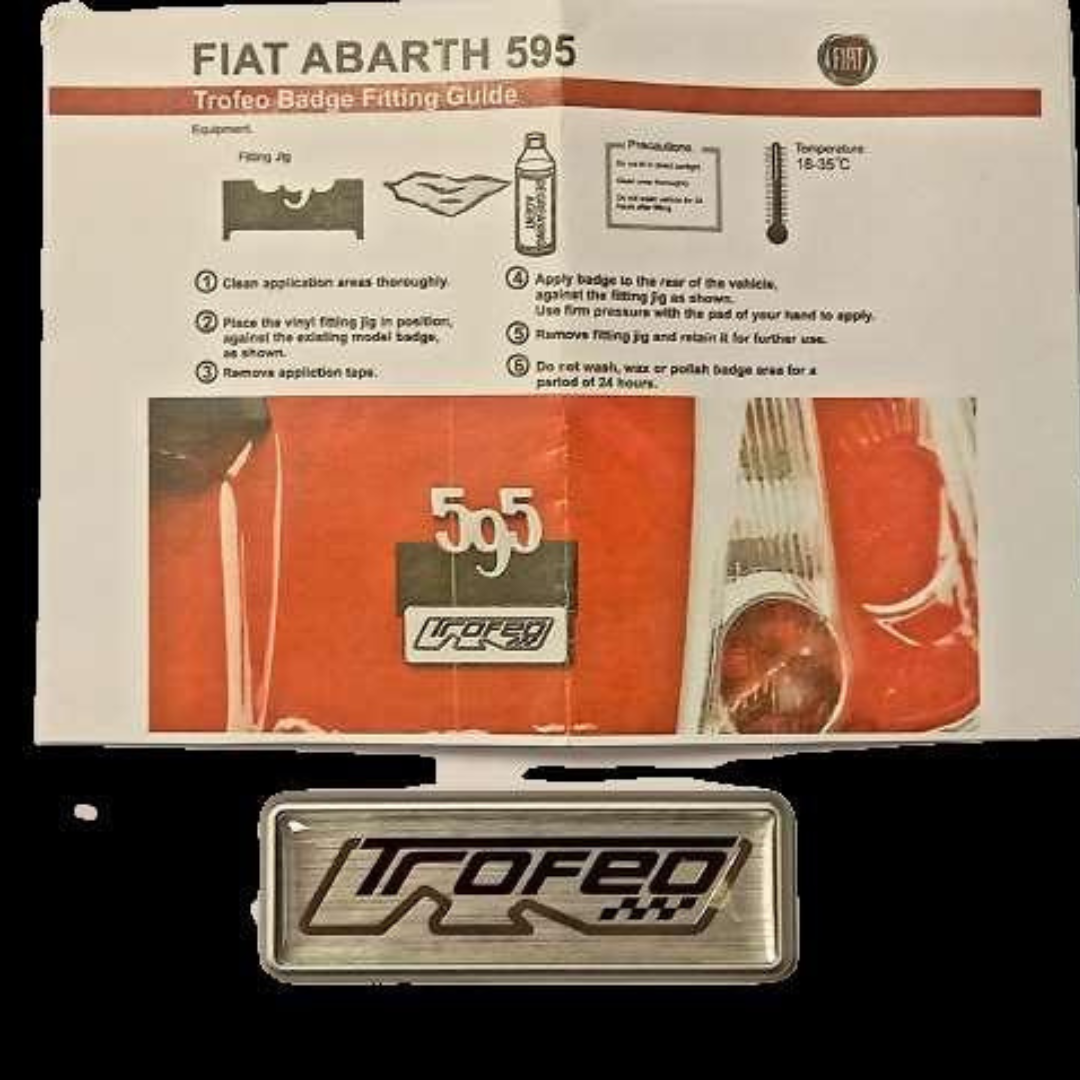 Genuine Abarth Badge 'Trofeo' - 500 Abarth - TMC Motorsport