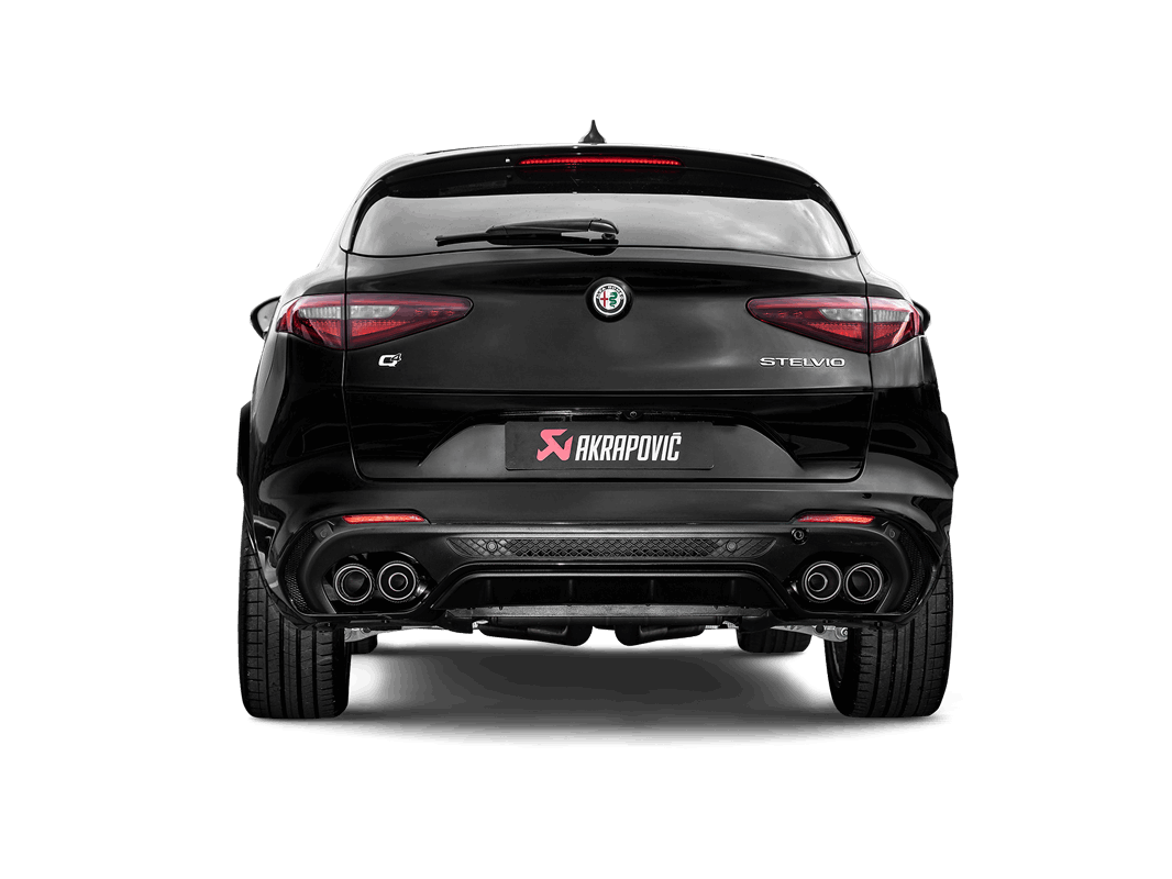 Alfa Romeo Stelvio Quadrifoglio | Akrapovic | Slip-On Line (Titanium) - TMC Motorsport