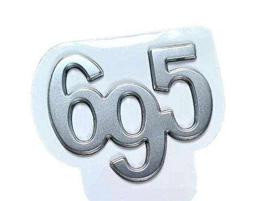Genuine Abarth '695' Badge - 500 Abarth