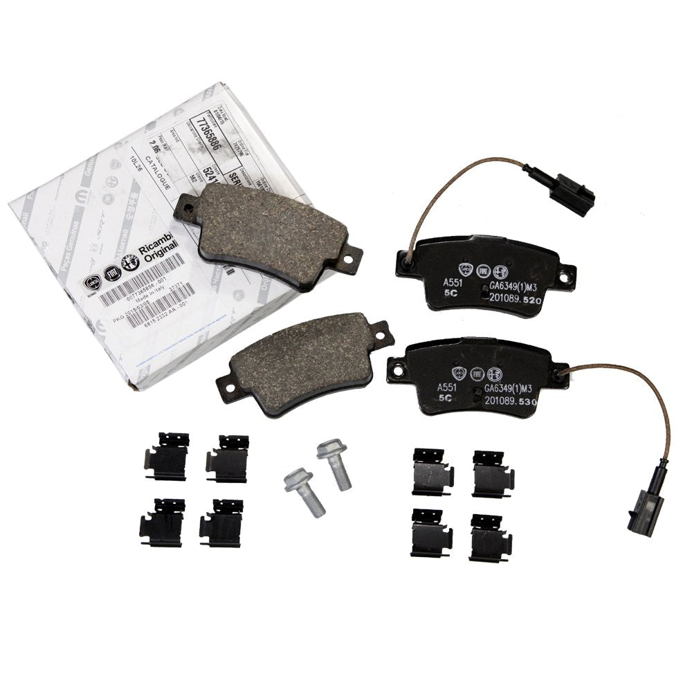 Genuine Abarth Brake Pads, Rear - Punto Evo Abarth - TMC Motorsport