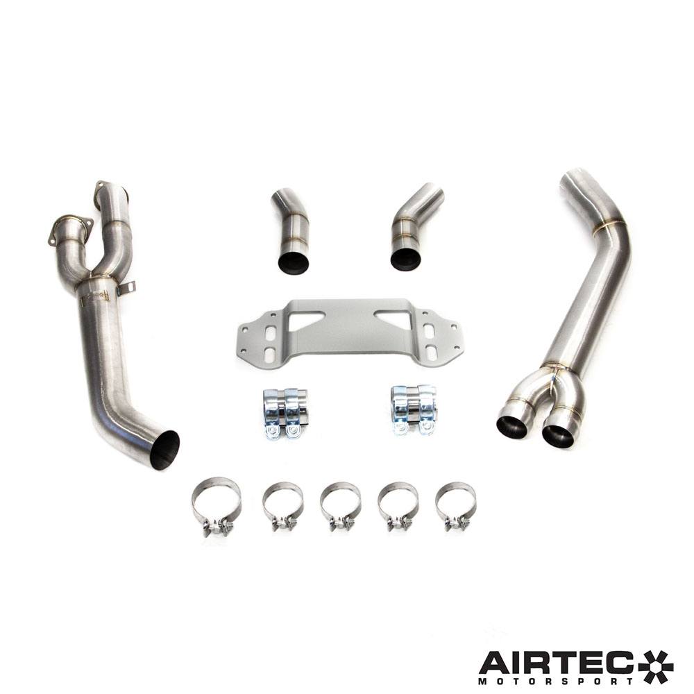 AIRTEC Motorsport 3.5” Secondary Cat Bypass for BMW G87 M2 - TMC Motorsport
