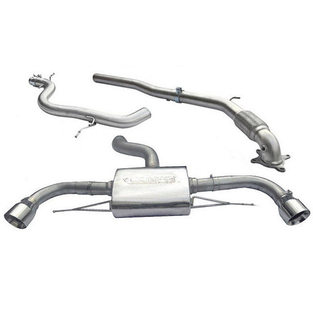 Cobra Sport Audi TT (Mk2) 1.8/2.0 TFSI (2WD) 2011-14 Dual Exit Turbo Back Performance Exhaust - TMC Motorsport
