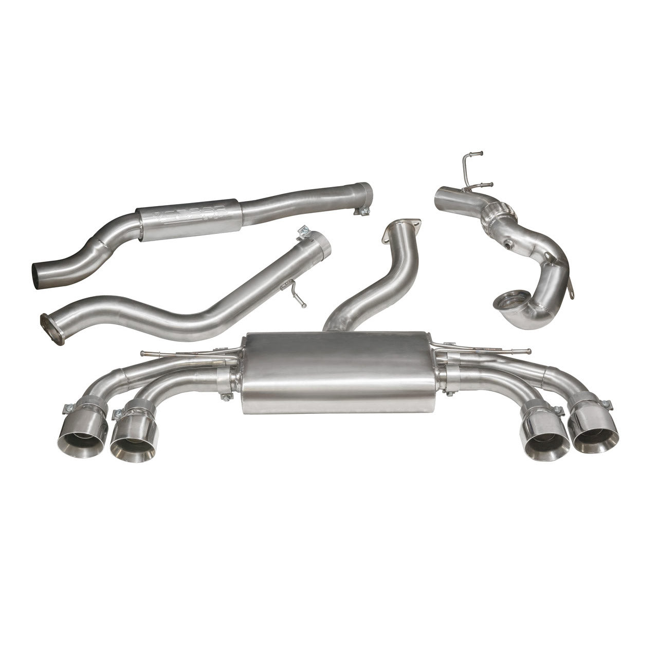 Cobra Sport Audi TTS (Mk3) 2.0 TFSI Turbo Back Performance Exhaust - TMC Motorsport