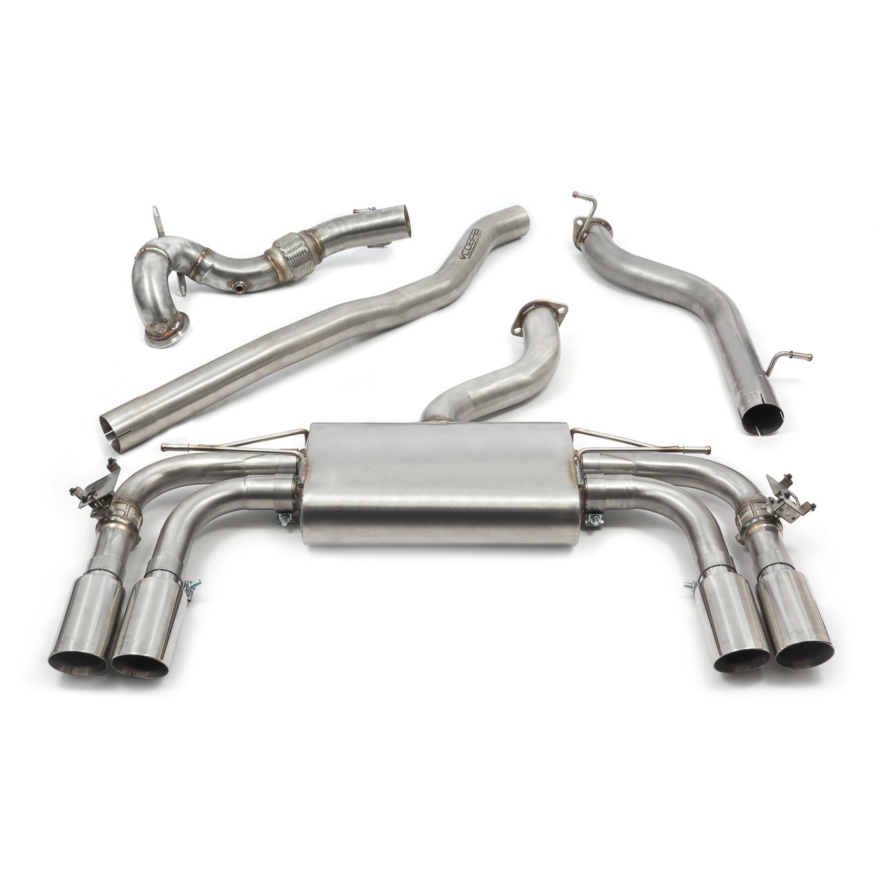 Cobra Sport Audi S3 (8V) 3 Door (Valved) (13-18) Turbo Back Performance Exhaust - TMC Motorsport
