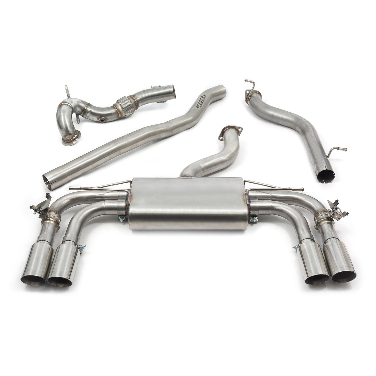 Cobra Sport Audi S3 (8V) 5 Door Sportback (Valved) (13-18) Turbo Back Performance Exhaust - TMC Motorsport