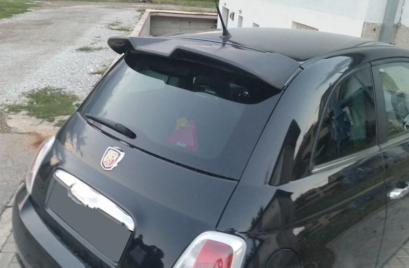 Abarth 500 / 595 / 695 Aggressive Rear Spoiler - Carbon Fibre - Abarth Tuning