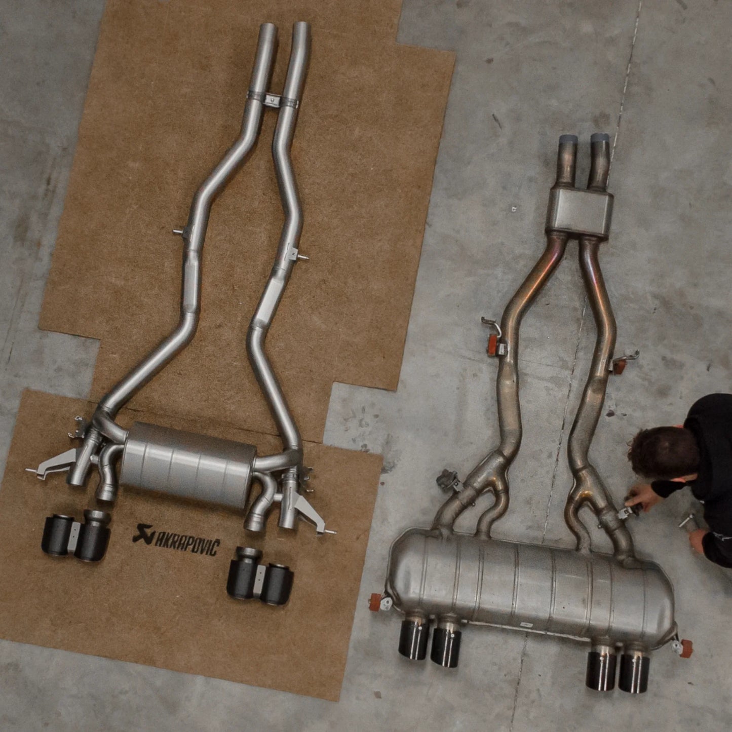 BMW M3 / M4 (G80 / G81 / G82 / G83) | Akrapovic | Slip-On Line (Titanium) - TMC Motorsport