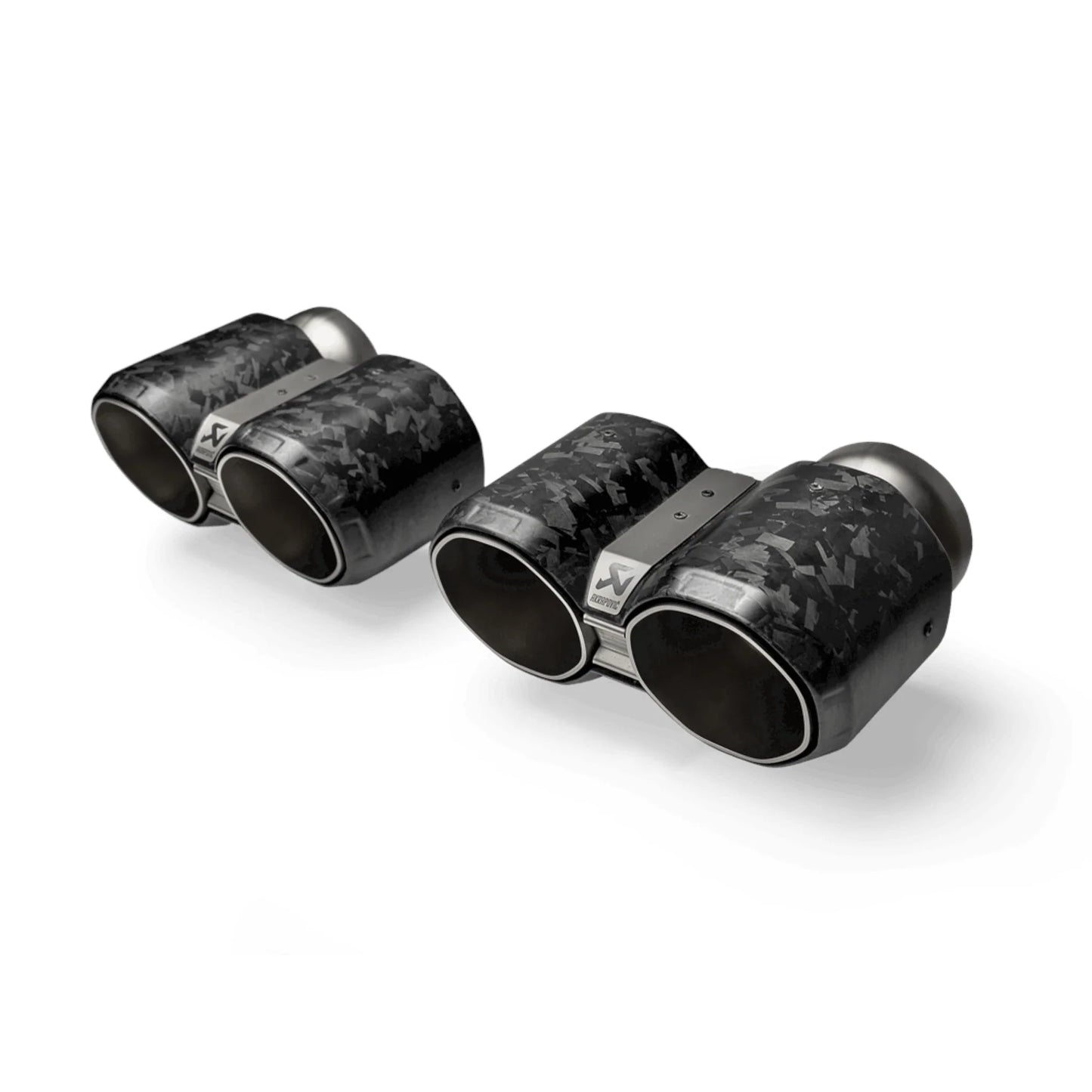BMW M2 / M3 / M4 (G87 / G80 / G81 / G82 / G83) | Akrapovic | Octagonal Tail Pipe Set (Forged Carbon) - TMC Motorsport