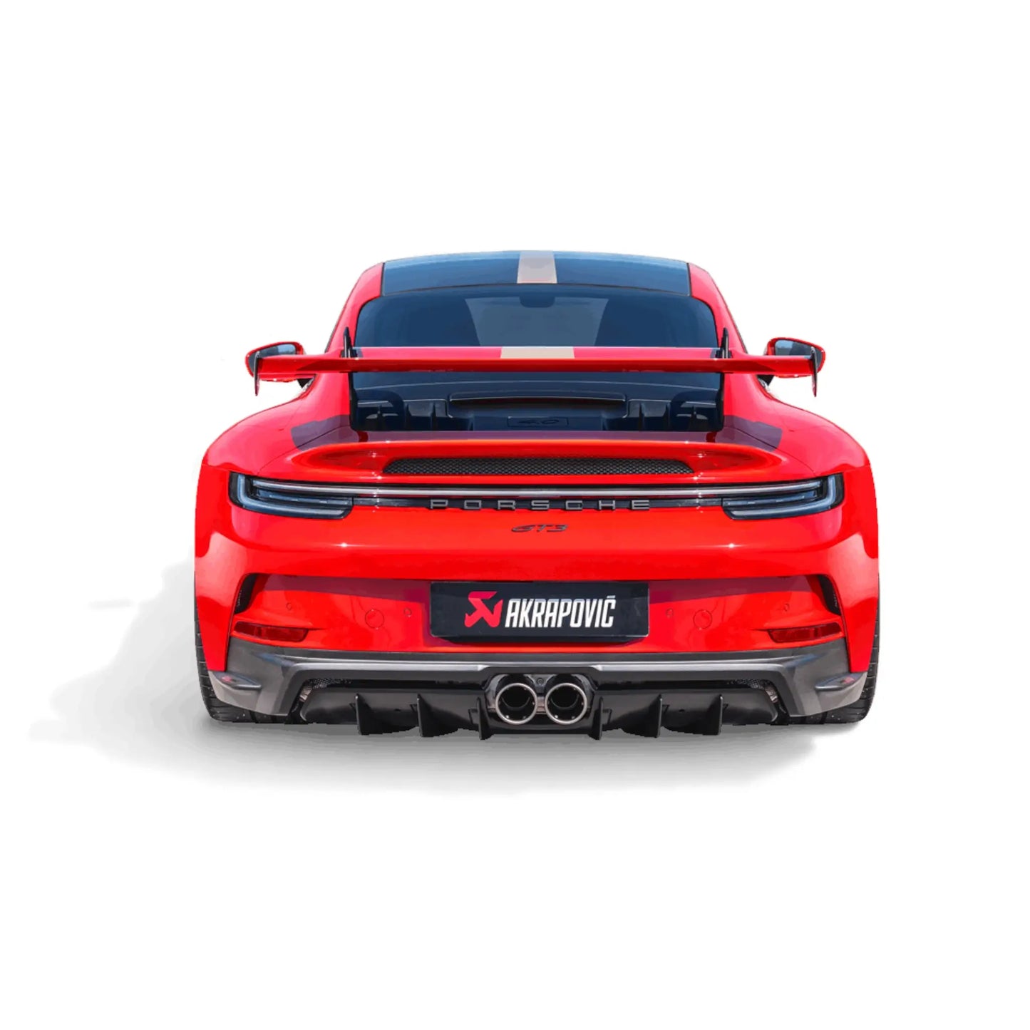 Porsche 911 GT3 / GT3 Touring (992.1) | Akrapovic | Rear Carbon Diffuser (Matte) - TMC Motorsport