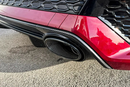 Audi RS3 (2021-ongoing) Rear Diffuser Side Trim - Carbon Fibre