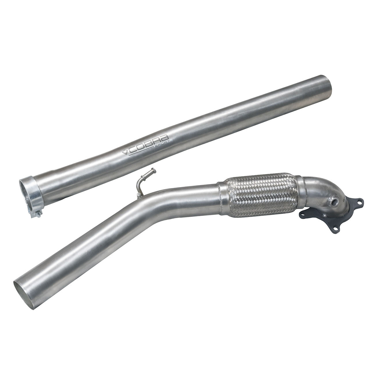 Cobra Sport Audi TT (Mk2) 1.8/2.0 TFSI (2WD) 2011-14 Front Downpipe Sports Cat / De-Cat Performance Exhaust - TMC Motorsport