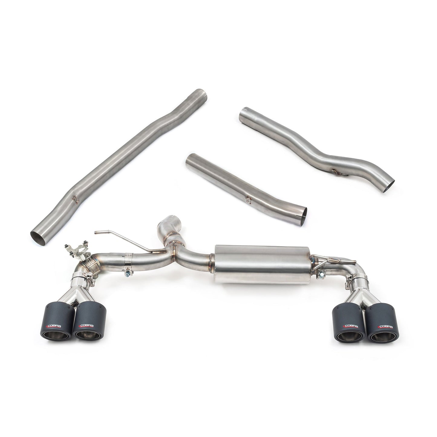 Cobra Sport BMW M135i (F40) Quad Exit M3 Style Cat Back Performance Exhaust - TMC Motorsport