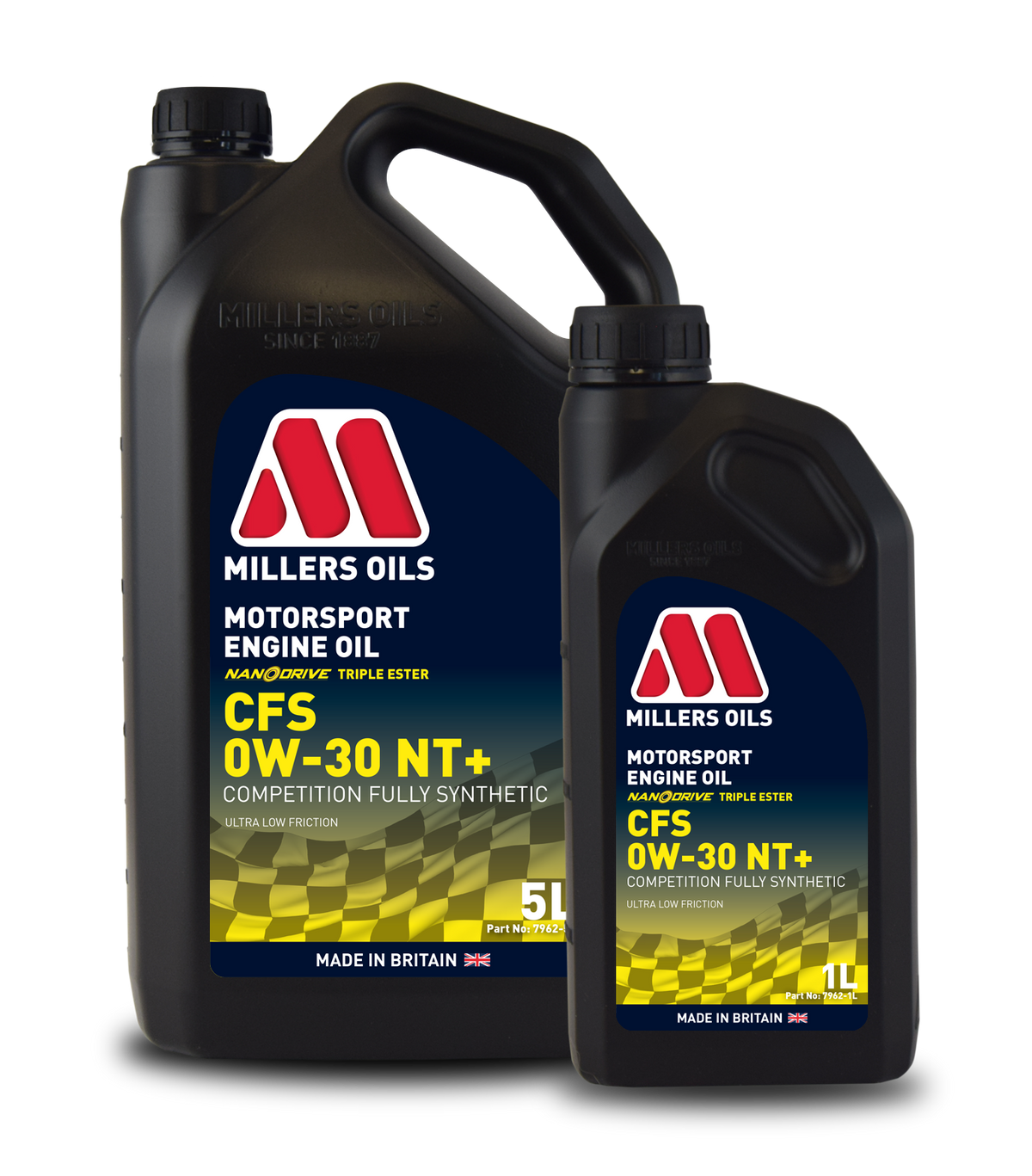 Millers Oils CFS 0W30 NT+ Motorsport Engine Oil