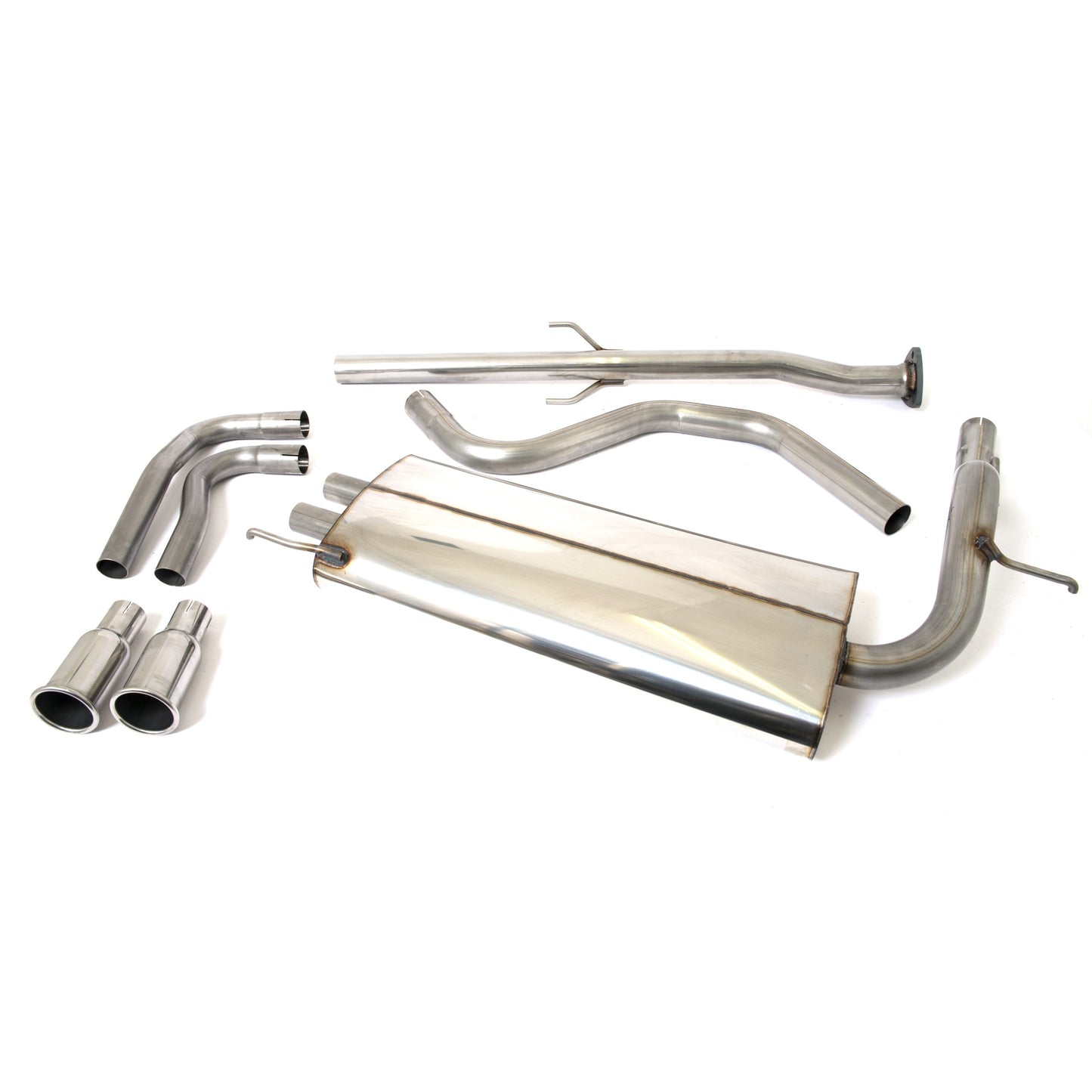 Piper Exhausts Honda CRX 1.5/1.6 (87-91) - 1 Silencer System - TMC Motorsport