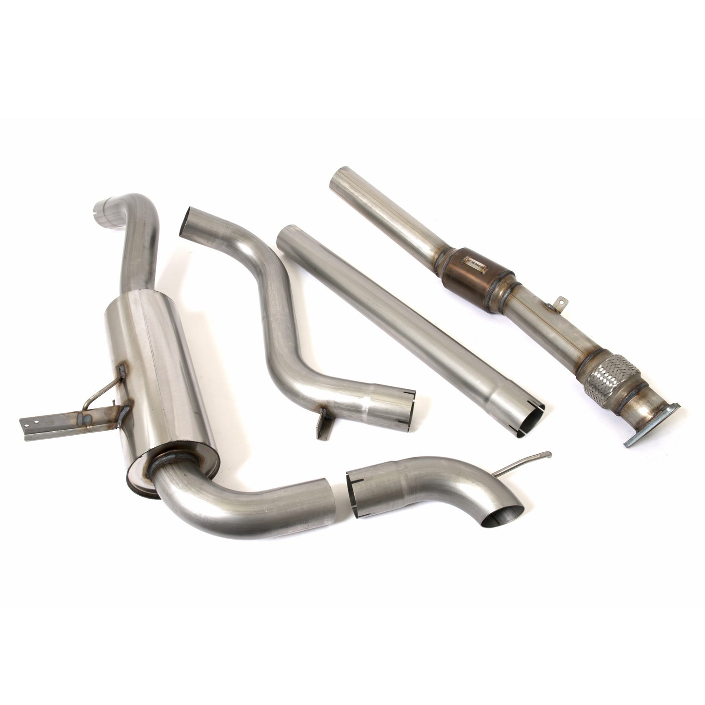 Piper Exhausts Renault Megane 3 RS CUP & TROPHY WITH SPORTS CAT - 1 Silencer System - TMC Motorsport