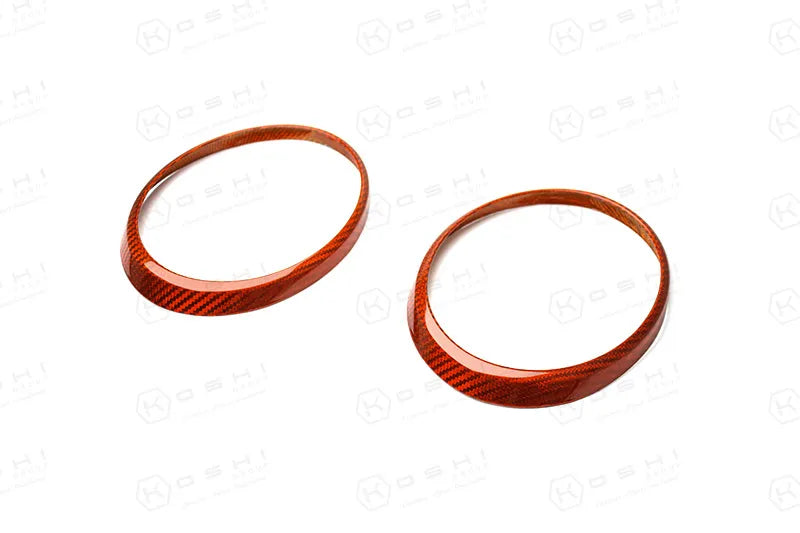 Jaguar F-Type instrument Cluster Circles Cover - Carbon Fibre
