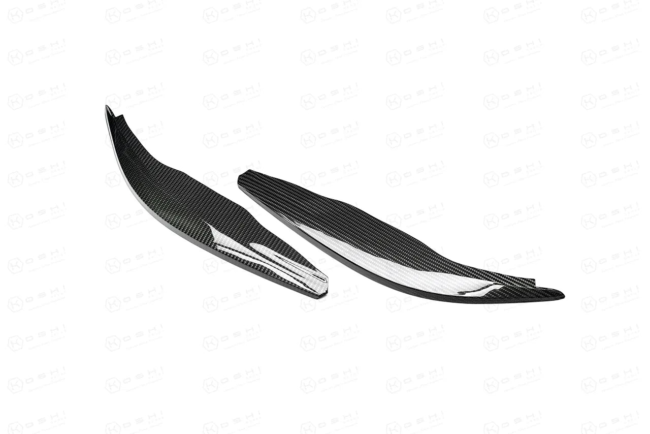 Toyota GR Yaris Headlights Cover (Angry Look) - Carbon Fibre - TMC Motorsport