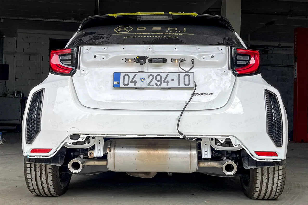 Toyota GR Yaris Rear Bumper Air Duct / Air Vents - Carbon Fibre - TMC Motorsport