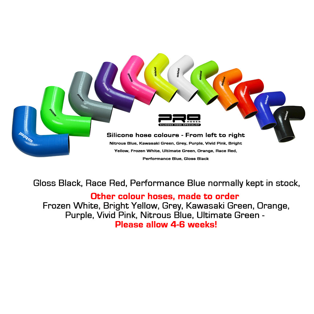 Pro Hoses S1 RS Turbo Silicone Boost Hoses with Dump Valve Outlet - TMC Motorsport