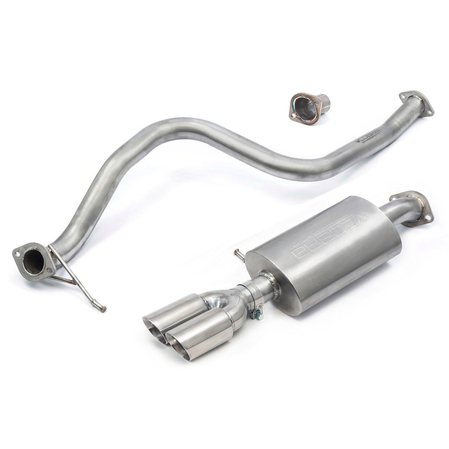 Cobra Sport Ford Fiesta (Mk8) 1L EcoBoost ST-Line (ST Style) Twin Tip GPF Back Performance Exhaust - TMC Motorsport