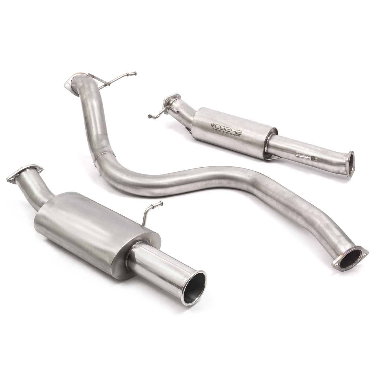 Cobra Sport Ford Fiesta (Mk7) ST 180/200 (3") Cat Back Performance Exhaust - TMC Motorsport