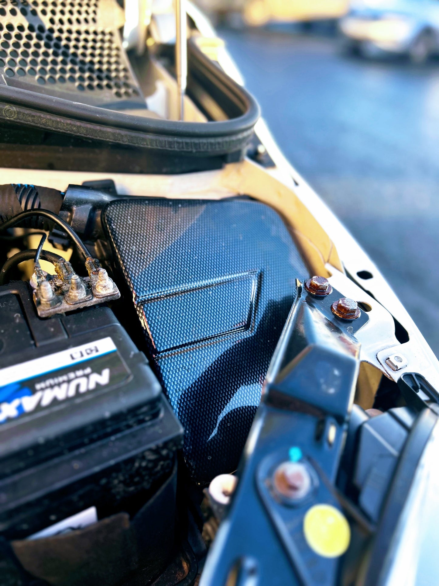 TMC Motorsport by Paintmodz Fuse Box Cover for Abarth 500 Series 3 Models Only - Abarth Tuning