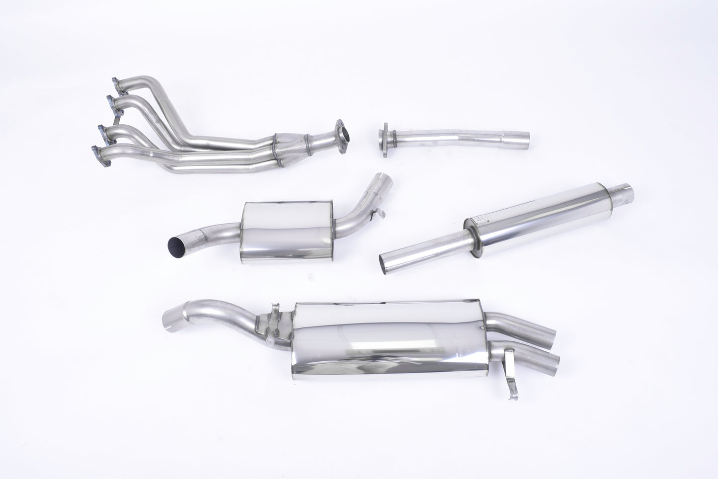 VW Golf GTI Mk2 8V - Full Exhaust System with OE-Style Tips