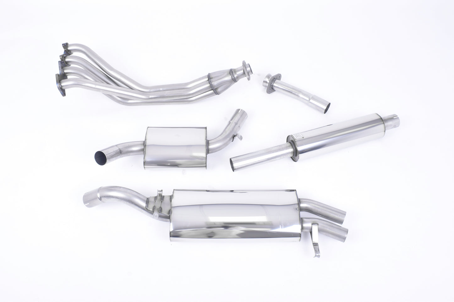 VW Golf GTI Mk2 16V - Full Exhaust System with Polished OE-Style Tips