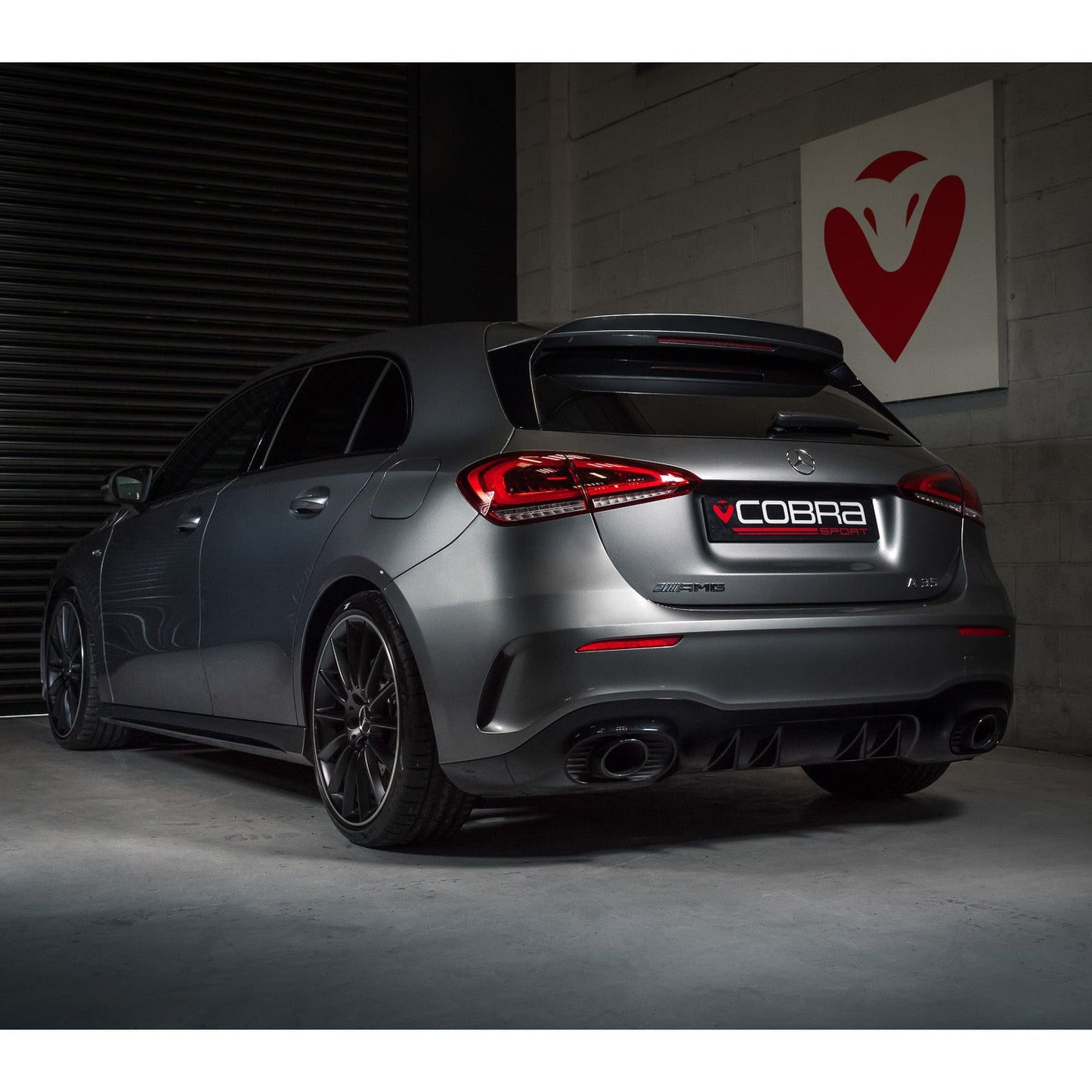Cobra Sport Mercedes-AMG A 35 GPF Back Box Delete Race Rear Performance Exhaust - TMC Motorsport