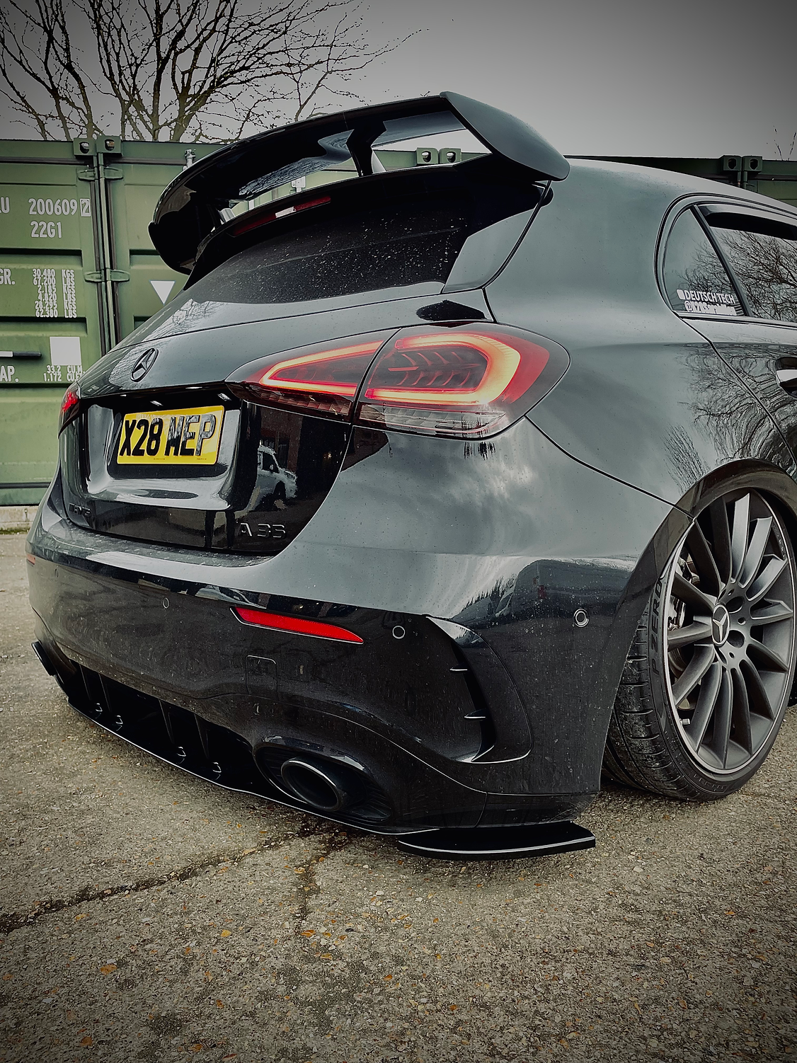 Mercedes A35 AMG W177 - Rear Spats - TMC Motorsport