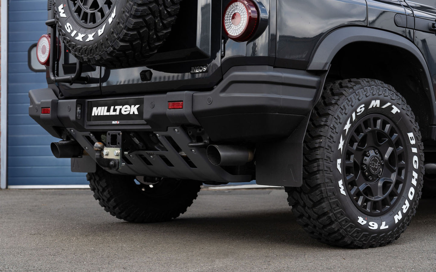 Ineos Grenadier (Petrol) - Part-Resonated System with Premium Cerakote Black Tips