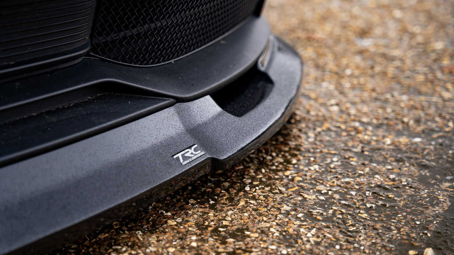 Porsche Taycan Pre Facelift - Front Splitter and Aero Fins - TMC Motorsport