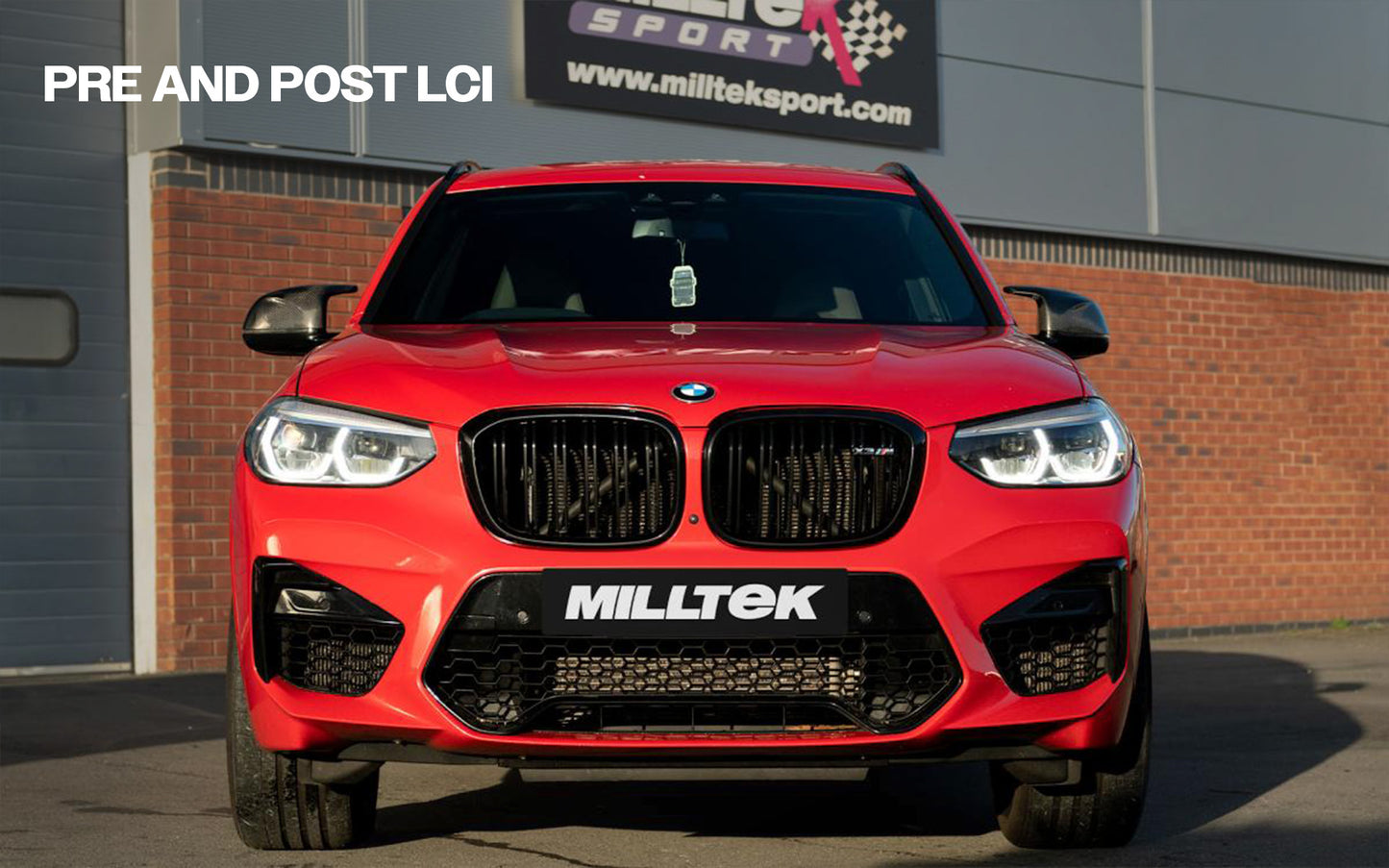 BMW X3 G01 S58 Pre LCI (GPF Equipped) - Resonated (Quieter) Downpipe Back Exhaust System with GT-115 Brushed Titanium Trims