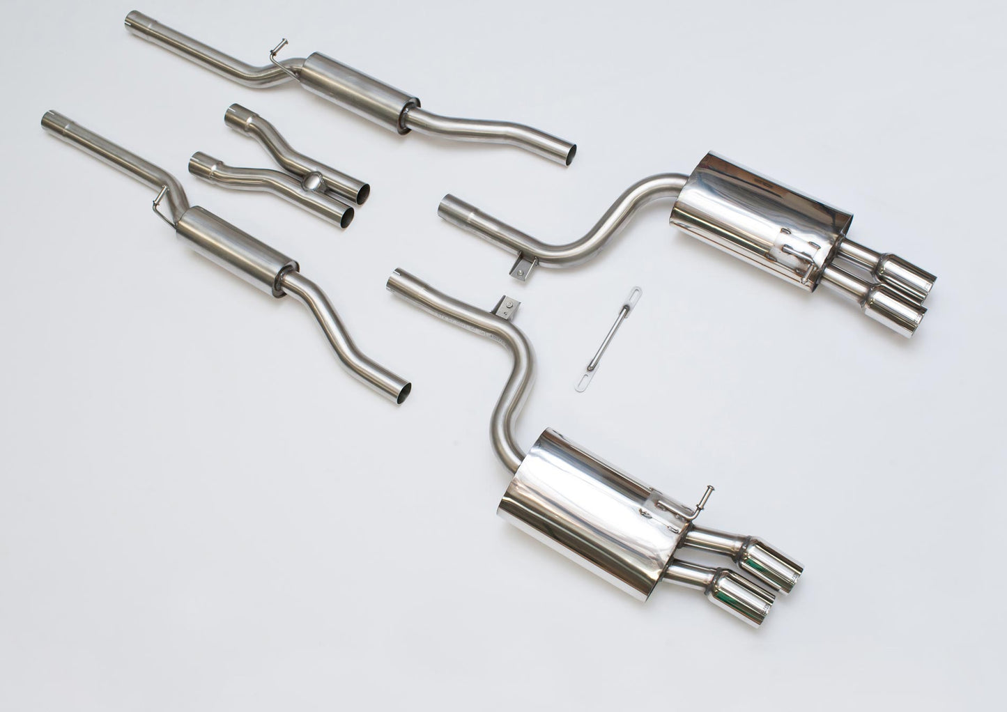 Milltek Exhaust Audi S4 4.2 V8 QUATTRO B7 SALOON AVANT CABRIOLET Cat-back Exhaust SSXAU046 - TMC Motorsport