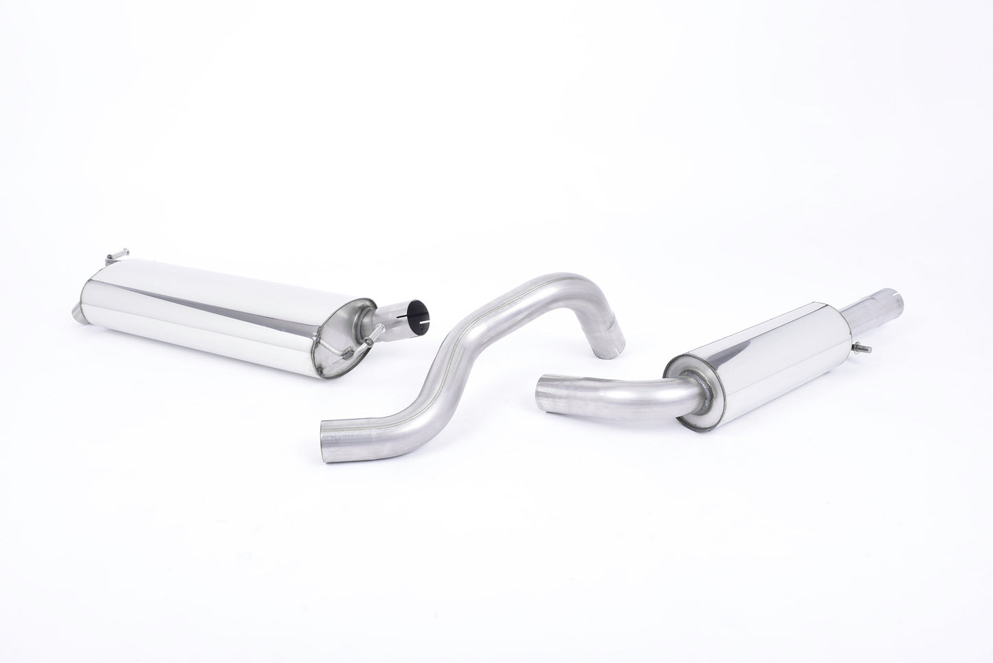 Audi A3 1.9 TDI - Resonated (Quieter) Cat-Back Exhaust System - Uses OE Trims