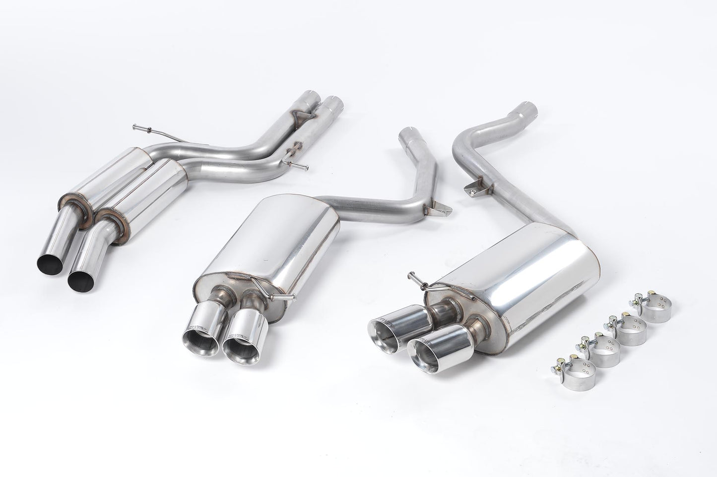 Milltek Exhaust Audi S5 COUPE 4.2 V8 QUATTRO (MANUAL ONLY) Cat-back Exhaust SSXAU134 - TMC Motorsport