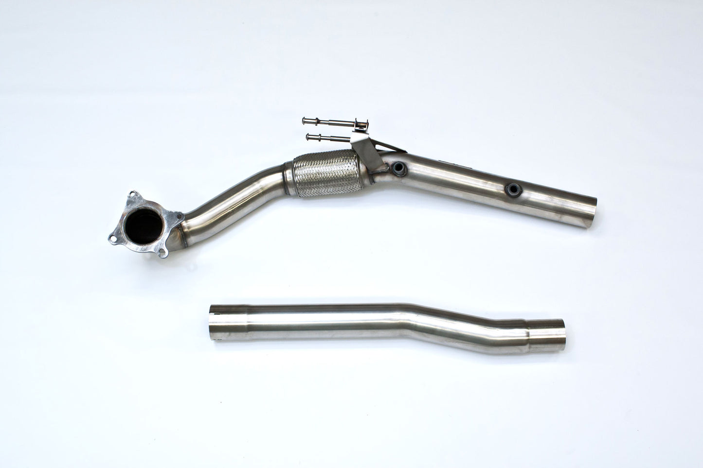 Milltek Exhaust Audi A3 2.0T FSI QUATTRO 3-DOOR Large-bore Downpipe and De-cat SSXAU284 - TMC Motorsport