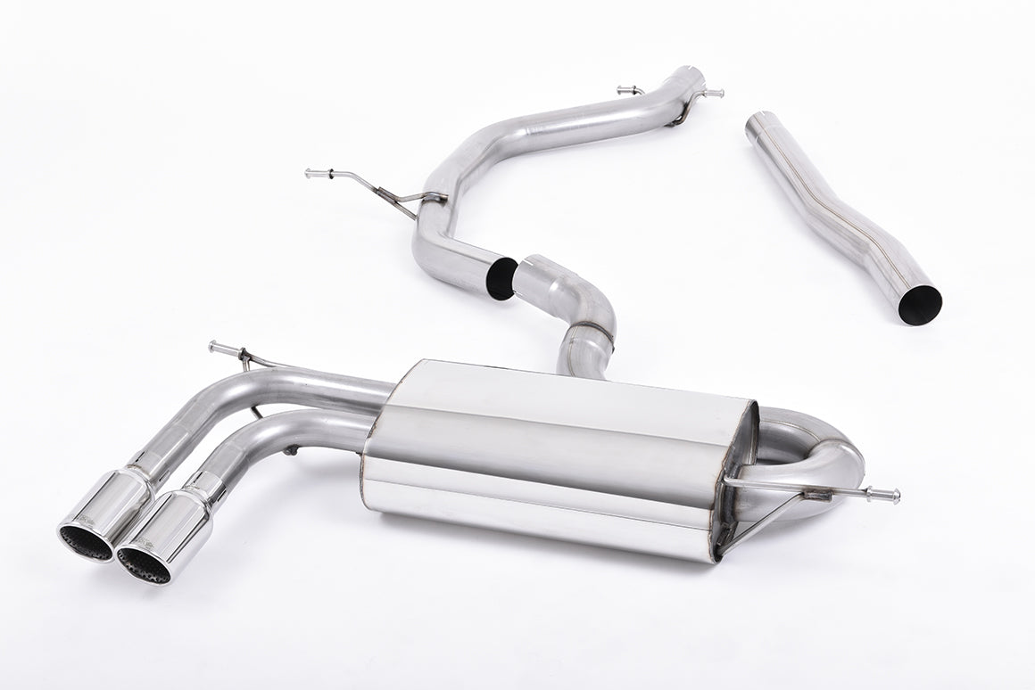 Audi A3/Seat Leon 2.0 TDI - DPF-Back Exhaust System with Polished Trims