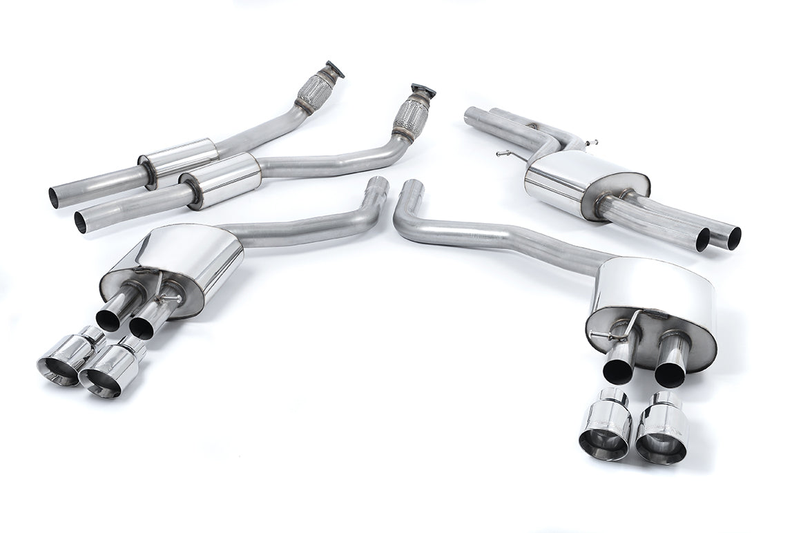 Milltek Exhaust Audi S6 4.0 TFSI C7 QUATTRO Cat-back Exhaust SSXAU332 - TMC Motorsport