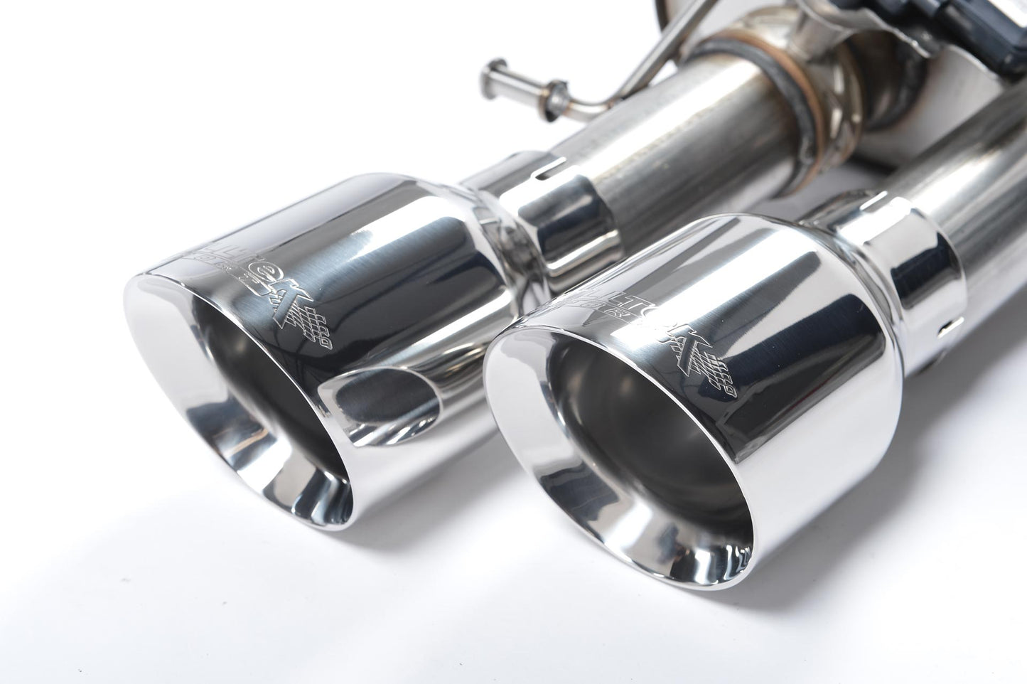Audi S8 D4 Quattro - Resonated (Quieter) Cat-Back Exhaust System with Polished Trims