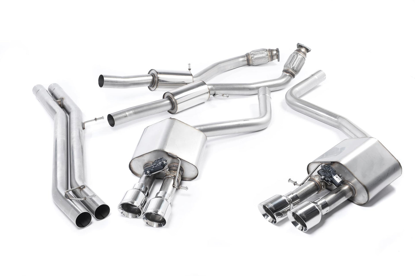 Milltek Exhaust Audi S8 D4 4.0 TFSI QUATTRO TIPTRONIC Cat-back Exhaust SSXAU465 - TMC Motorsport