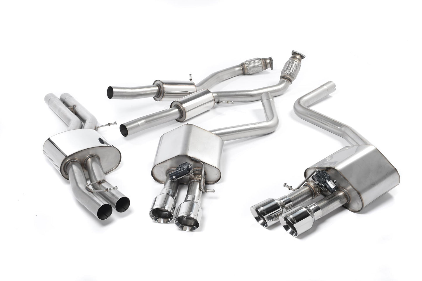 Milltek Exhaust Audi S8 D4 4.0 TFSI QUATTRO TIPTRONIC Cat-back Exhaust SSXAU468 - TMC Motorsport