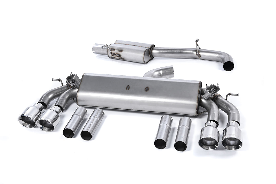 Milltek Exhaust Audi S3 2.0 TFSI quattro Cabrio 8V Cat-back Exhaust (Non-GPF Equipped Models Only) SSXAU547 - TMC Motorsport
