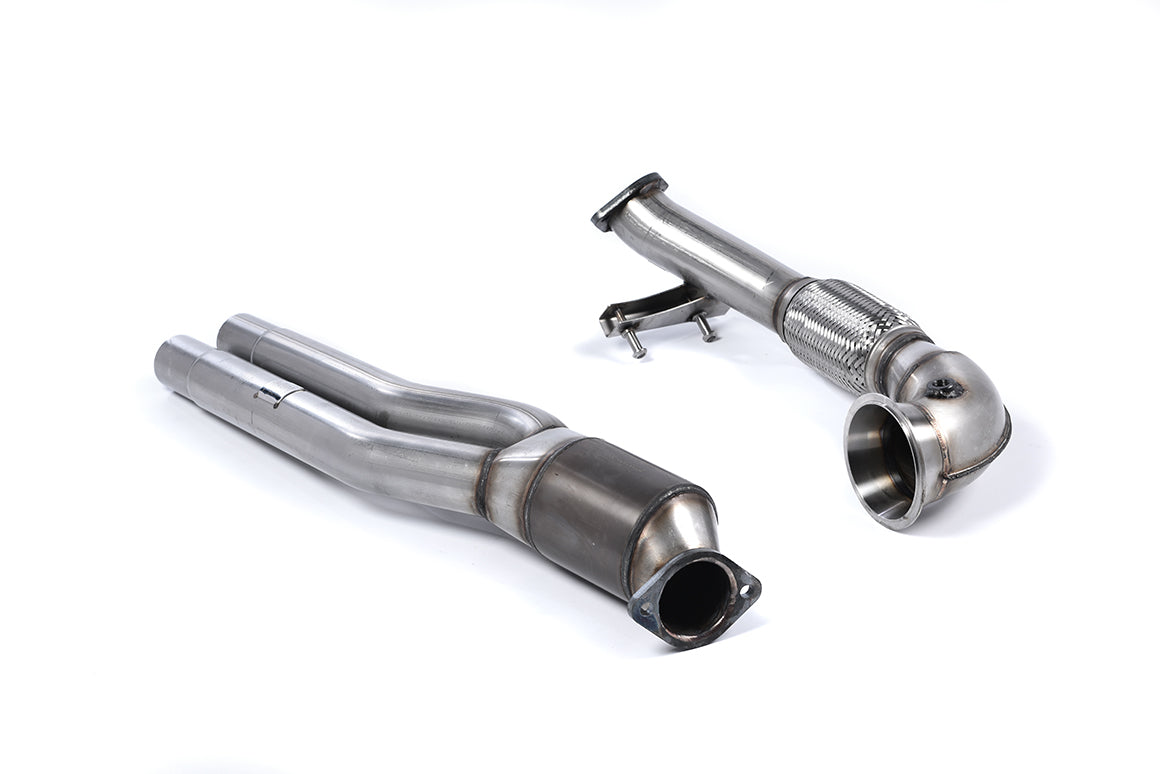 Downpipe (Primary Hi-Flow Sports Cat + Turbo Elbow) - Audi RS3 8V Pre Facelift