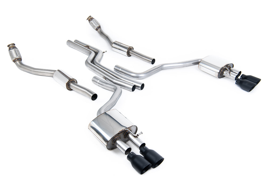 Milltek Exhaust Audi S6 4.0 TFSI C7 quattro 2012 to 2020 Cat-back SSXAU737 - TMC Motorsport