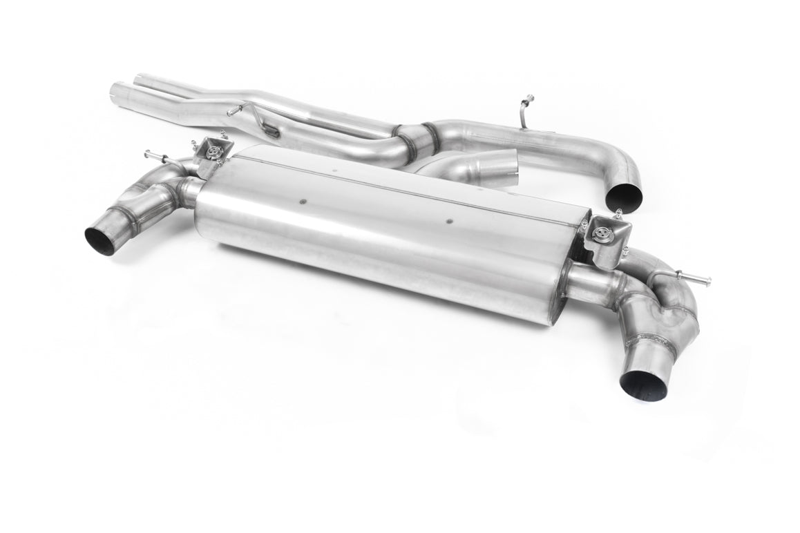 Audi RS3 8V Facelift - Non-Resonated (Louder) Cat-Back Exhaust System with Polished Trims