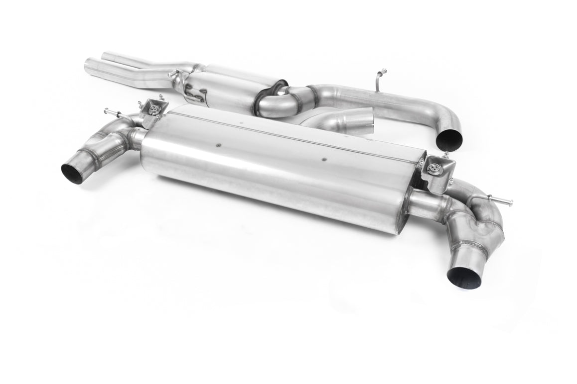 Audi RS3 8V Facelift - Resonated (Quieter) Cat-Back Exhaust System with Titanium Trims