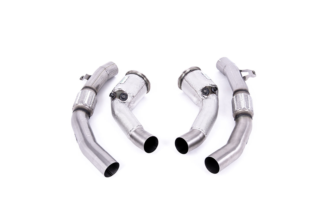 Audi RS6/RS7 C8 & S8 - Large Bore Downpipe with Cat & GPF Delete - For Milltek